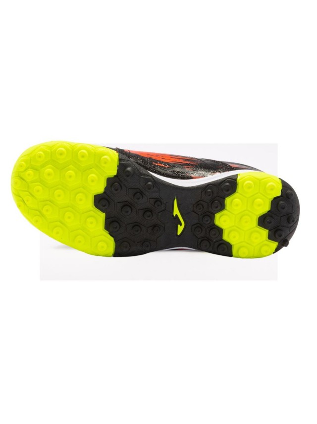 deportivos joma negro-naranja...