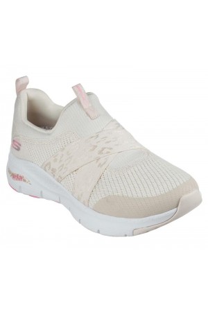 deportivos skechers arck fit beige 149717