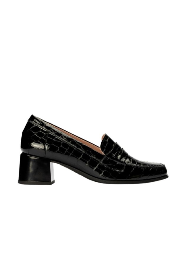 Zapato Mujer Pitillos coco charol negro 5066