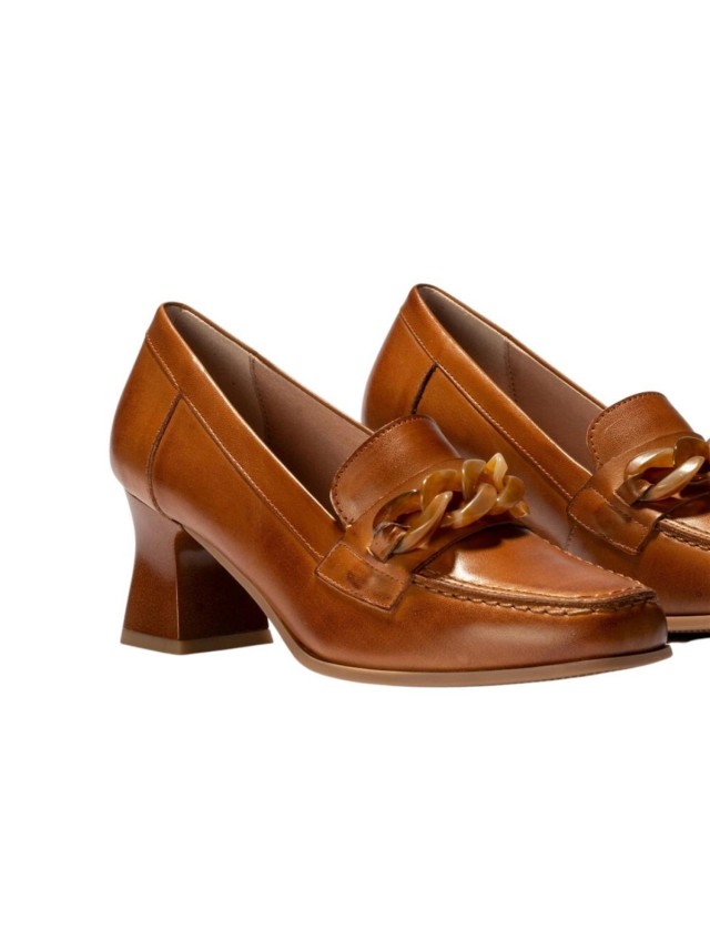 Zapato mujer Pitillos Cadena cuero 5071