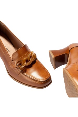Zapato mujer Pitillos Cadena cuero 5071