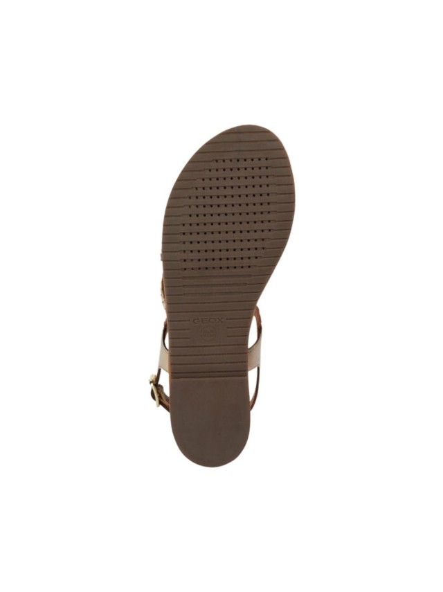 sandalias geox sozy oro-marron d35lxo