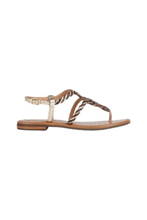 sandalias geox sozy oro-negro d35lxn