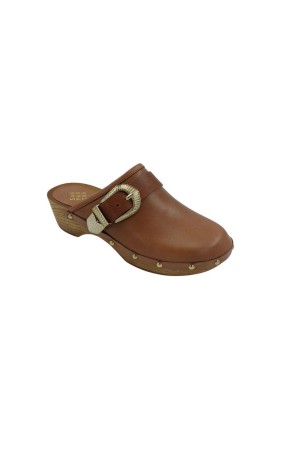 Sandalias mujer Gores Zueco camel 610274