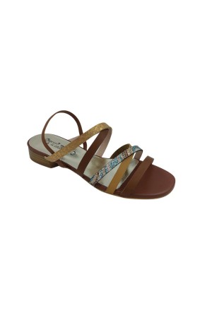 Sandalias mujer Gore Tiras Multi brandy 21701