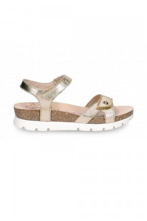 sandalias   panama jack   oro   sulia shine b3