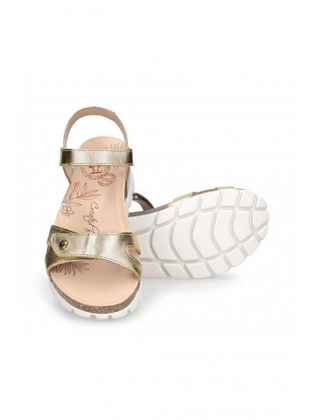 sandalias   panama jack   oro   sulia...