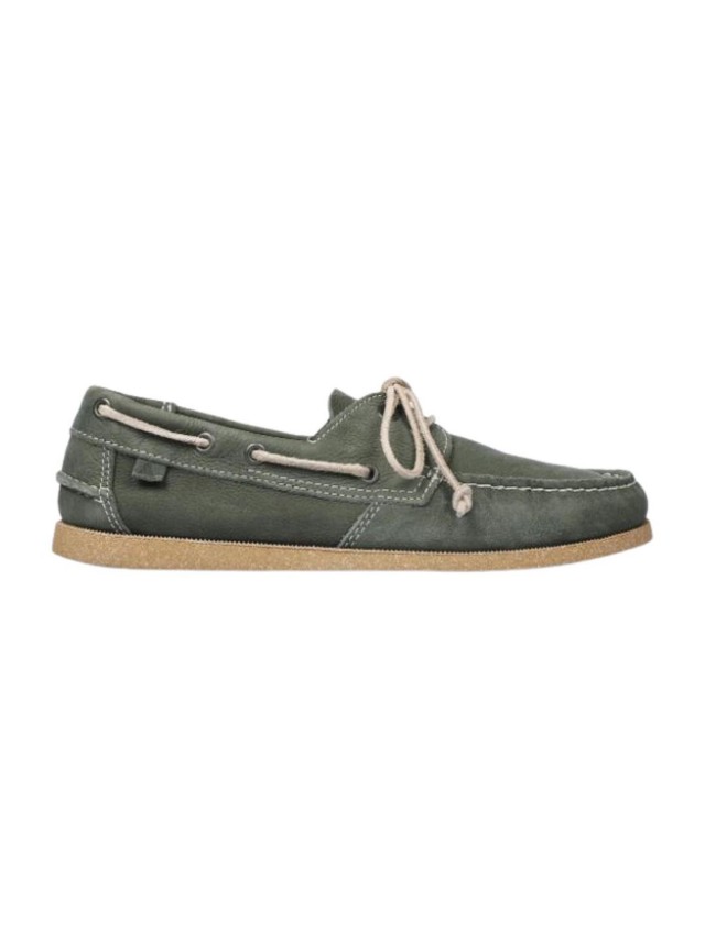 Zapatos Hombre Scalpers Nautico green Recycled boat