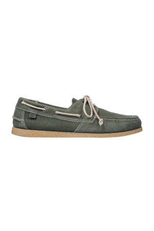 Zapatos Hombre Scalpers Nautico green Recycled boat