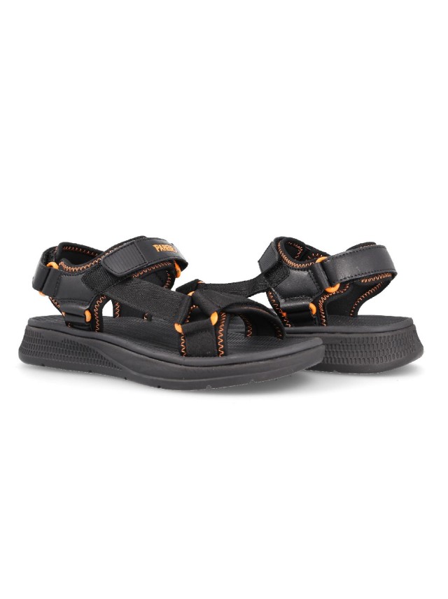 Sandalias mujer Paredes Bolonia negro...