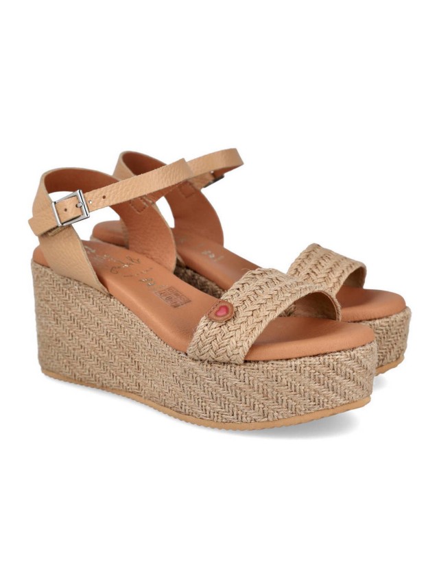 Sandalias Mujer Oh my Sandals beige 5255A