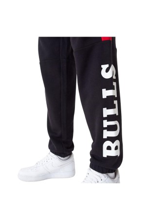 Pantalones de chandal Hombre New Era NBA chicago Bull negro 60416358