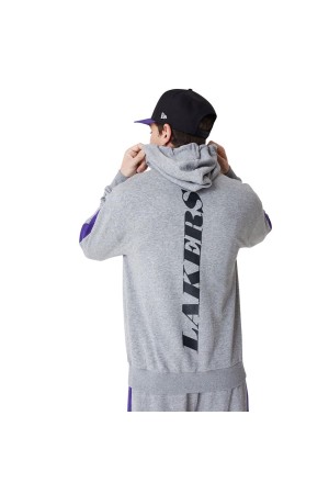 Sudadera hombre New Era Los Angeles Lakers gris 60416367