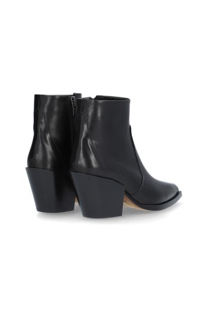 Botas mujer Alpe Campera caña baja negro 2053