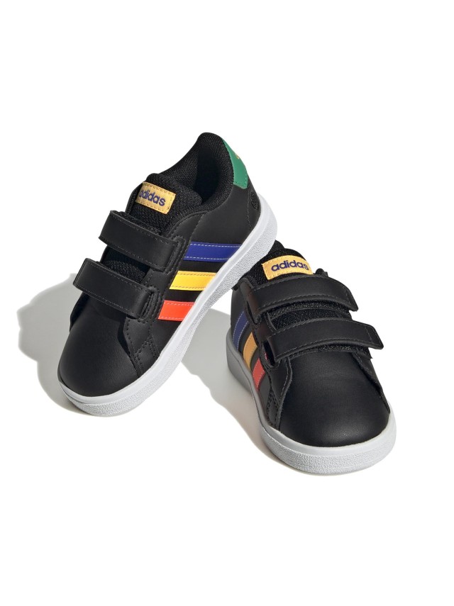 deportivos adidas grand court negro...