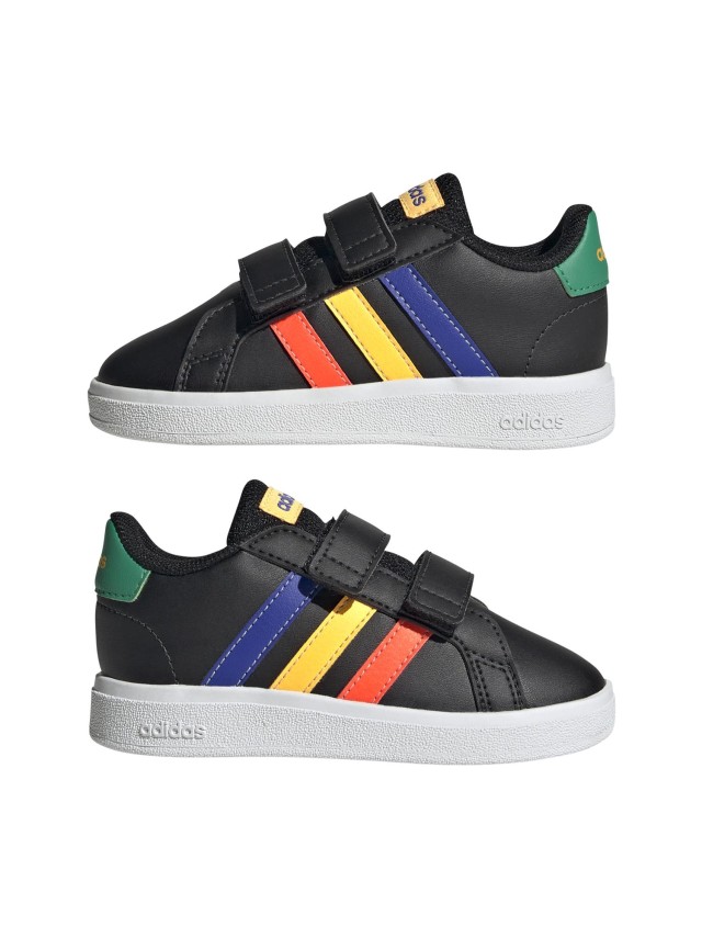 deportivos adidas grand court negro...