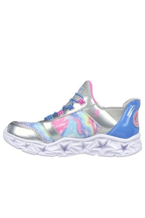 deportivos skechers slip-ins plata 303707l