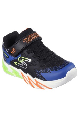 deportivos skechers s lights negro-azul 400138l