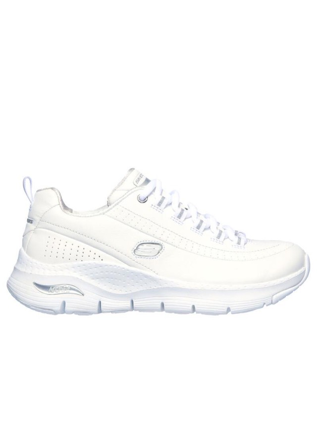 deportivos skechers arch fit blanco...