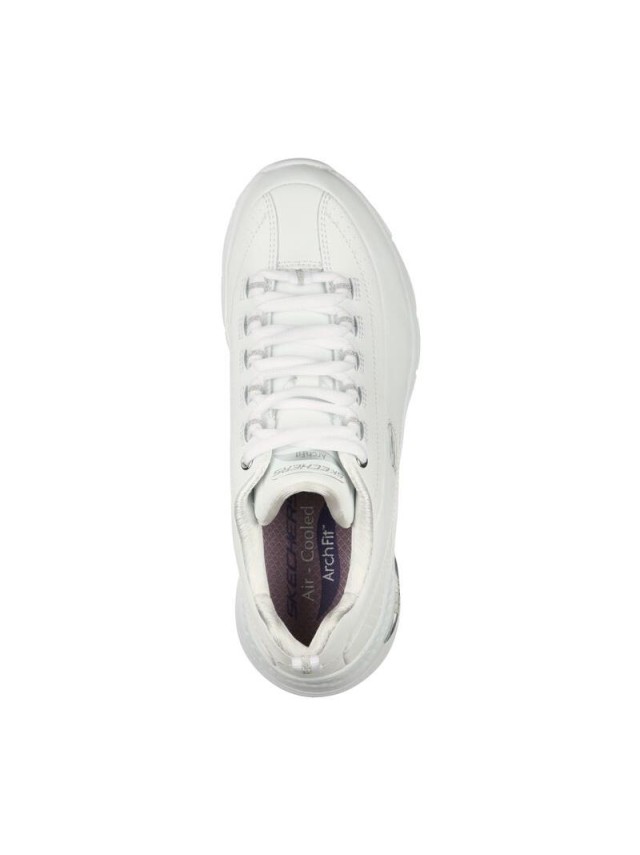 deportivos skechers arch fit blanco...
