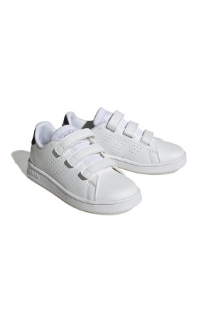 Deportivos niños Adidas Advantage cf c blanco-negro ig2516