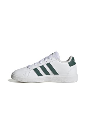 Deportivo niños Adidas Gran Court 2.0 k Blanco-verde ig4830