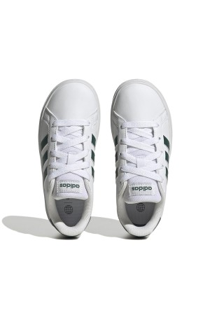 Deportivo niños Adidas Gran Court 2.0 k Blanco-verde ig4830