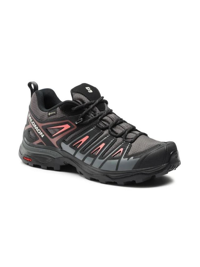 Salomon X Ultra Pioneer Gore-tex gris zapatillas trekking mujer