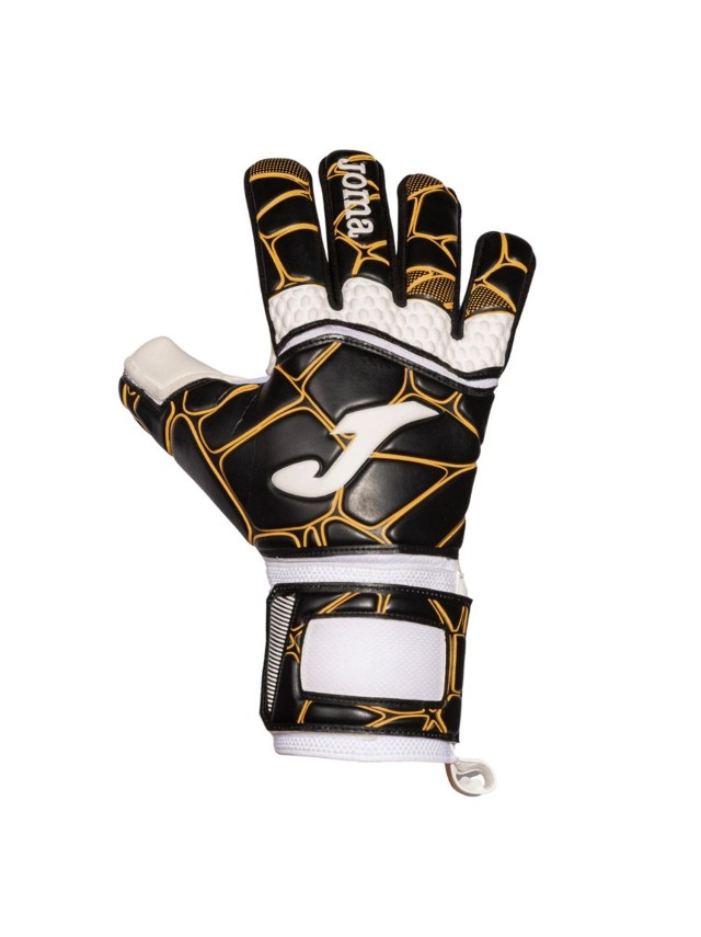accesorios futbol joma guantes negro-oro 400908