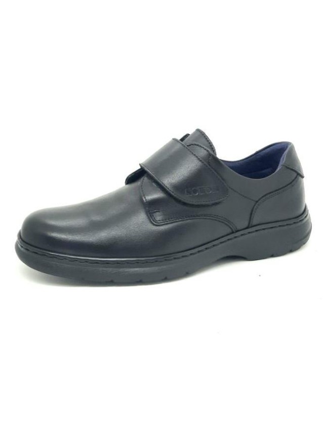 Zapatos Hombre Notton 1 Velcro negro 0103