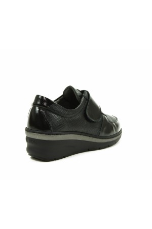 Zapatos Mujer Notton Velcro negro 1459