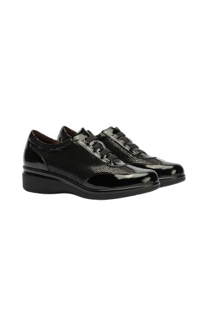 Zapatos Mujer Pitillos Elasticos negro 5312
