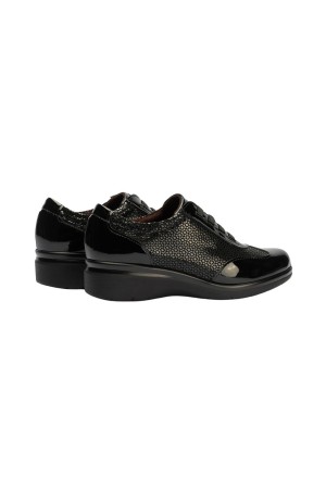 Zapatos Mujer Pitillos Elasticos negro 5312