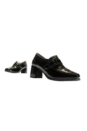 Zapatos Mujer Pitillos Hebilla negro 5403