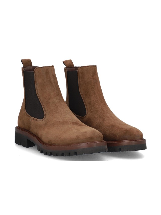Botines Mujer Alpe Militare castaña 2609