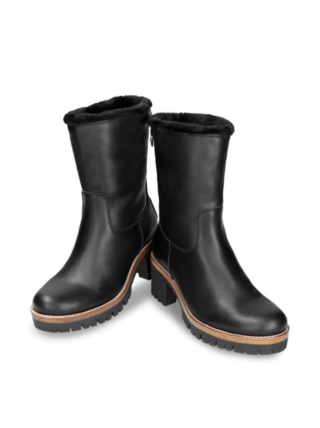 Botines Mujer Panama Jack negro Piola...