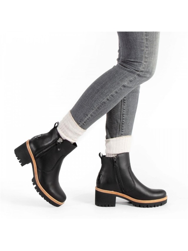 Botas tacon Mujer Panama Jack negro...