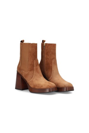Botines Mujer alpe Tacon cuero 2762