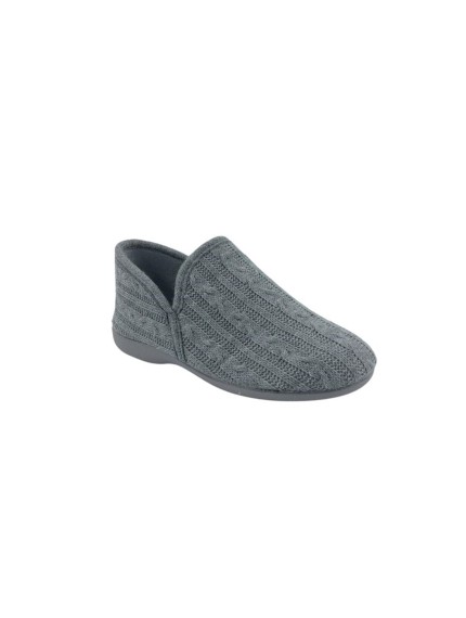 Zapatillas otoño invierno Natalia Abotinado punto gris 4605