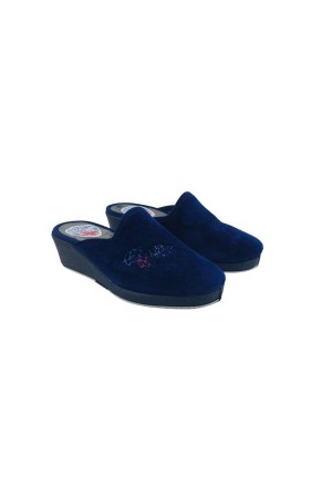Zapatillas otoño invierno Natalia Bordado cuña varios 2405