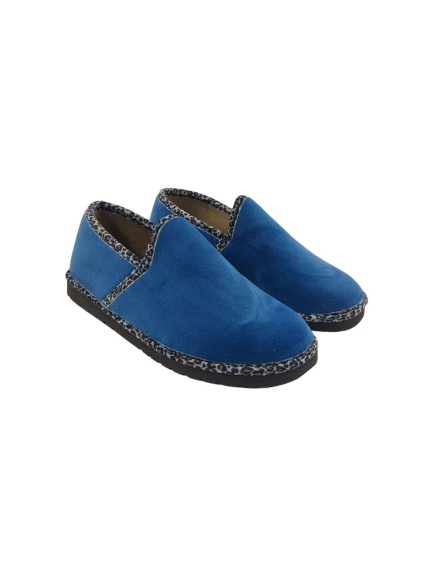 Zapatillas Mujer Pelusines azul 80 2