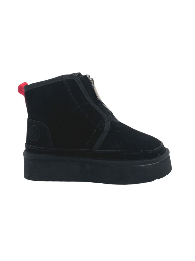 Botines Mujer Kelara Cremallera...