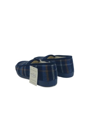 Zapatillas otoño invierno Norteñas Cuadros marino 68-527