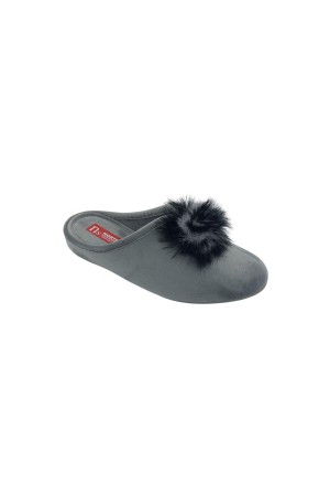Zapatillas otoño invierno Norteñas Pompom gris 1266467