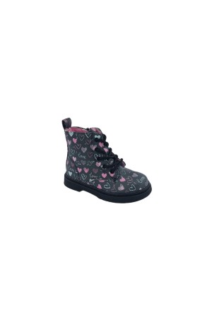 Botas niños Double King Militar Corazones Gris FH151M-L