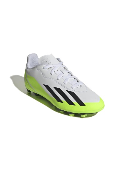 deportivos adidas x crazyfast blanco-amarillo ie1588