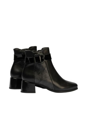 Botines Mujer Pitillos Hebilla negro 5414
