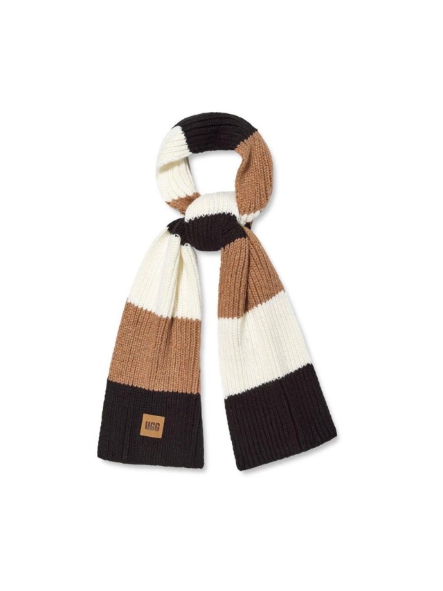 Gorros y bufandas Mujer Ugg Chunky Knit scarf camel 20166-w
