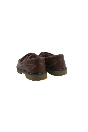 Zapatos Niños Bubble Bobble Nautico Velcro marron A766
