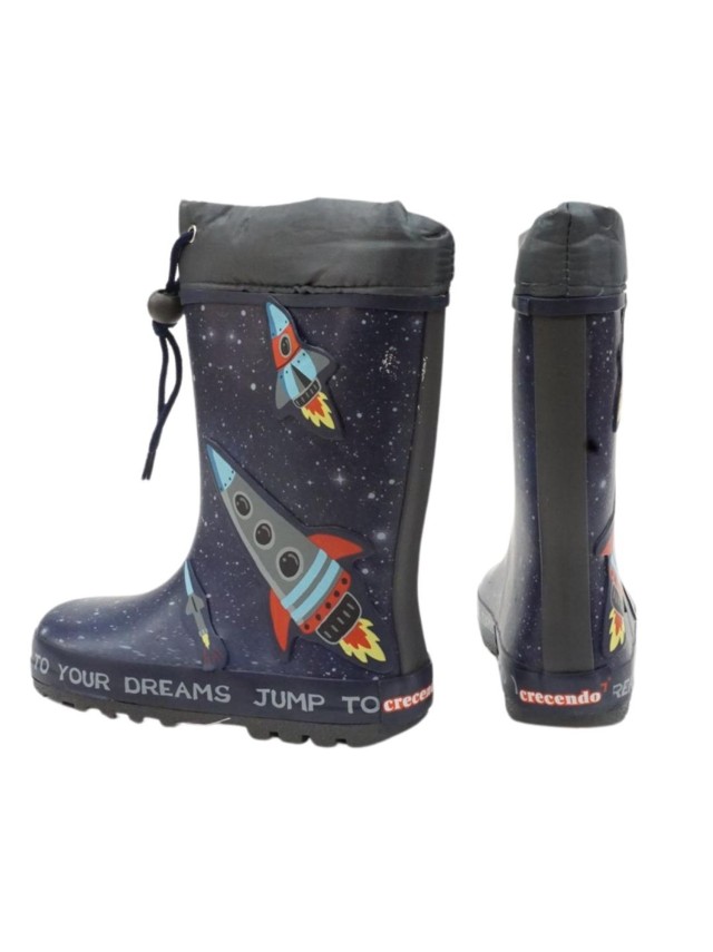 botas de agua crecendo azul 2252